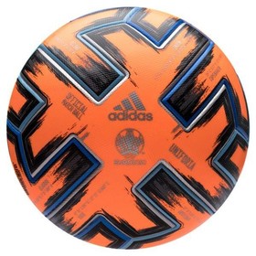 Футбольный мяч adidas Uniforia Pro Winter EURO 2020 OMB Orange/Black/Blue #grai.com.ua