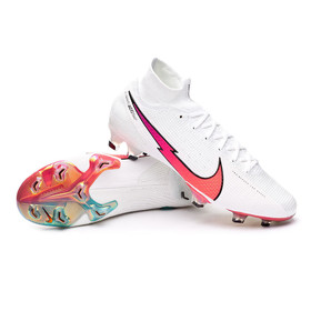 Бутсы Nike Mercurial Superfly VII Elite FG White/Flash Crimson/Hyper Jade #grai.com.ua