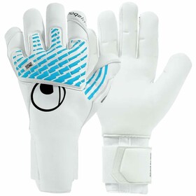 Воротарські рукавички Uhlsport Fangmaschine CyberTec Absolutgrip SC White/Cyber Blue/Black