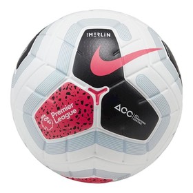 Футбольный мяч Nike Premier League Merlin 19/20 White/Black/Pink #grai.com.ua