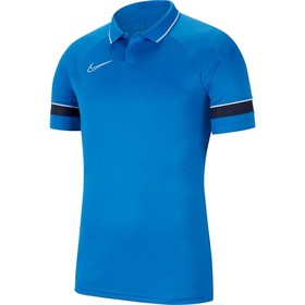 Футболка Nike Academy 21 Polo Royal Blue/White/Obsidian #grai.com.ua
