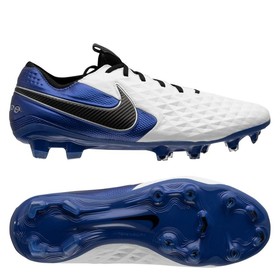 Бутсы Nike Tiempo Legend VIII Elite FG White/Blue/Black #grai.com.ua