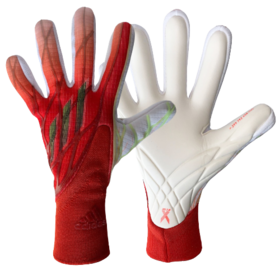 Вратарские перчатки Adidas X Pro Solar Red/White/Black #grai.com.ua