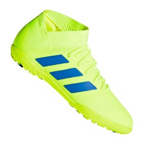Детские сороконожки adidas Nemeziz Tango 18.3 TF Yellow/Blue #grai.com.ua