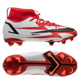 Детские бутсы Nike Mercurial Superfly 8 Academy CR7 MG Chile Red/Black/White with Total Orange/Bright Crimson #grai.com.ua