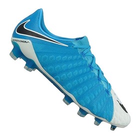 Бутсы Nike Hypervenom Phantom III ACC FG White/Black/Blue #grai.com.ua