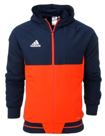 Ветровка Adidas Tiro 17 Dark Blue/Orange #grai.com.ua