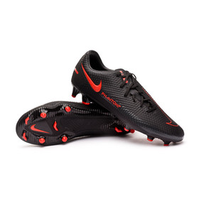 Бутсы Nike Phantom GT Academy MG Black/Dark Smoke Grey/Red #grai.com.ua