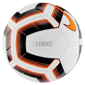 Футбольный мяч Nike Strike Team White/Black/Orange #grai.com.ua