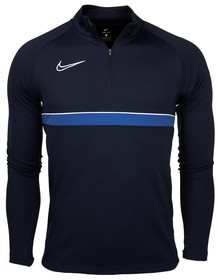 Детский джемпер Nike Dry Academy 21 Drill Top Obsidian/White #grai.com.ua