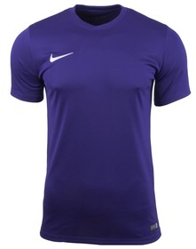 Футболка/Детская игровая Nike Park VI SS Court Purple/White #grai.com.ua