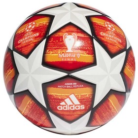 Футбольный мяч adidas Finale Madrid 19 Junior 350g White/Red #grai.com.ua