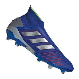 Бутсы adidas Predator 19+ FG/AG Blue/Silver/Red #grai.com.ua