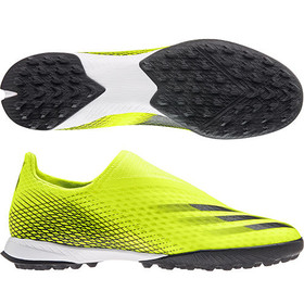 Сороконожки Adidas X Ghosted.3 TF LL Solar Yellow/Core Black #grai.com.ua