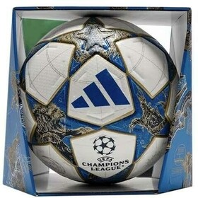 Футбольний м'яч Adidas UEFA Champions League 25/26 PRO White/Blue/Silver Футбольний м'яч Adidas UEFA Champions League 25/26 PRO White/Blue/Silver
