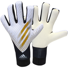 Детские вратарские перчатки Adidas X 20 League Grey Two/Gold Metallic/Silver Metallic #grai.com.ua
