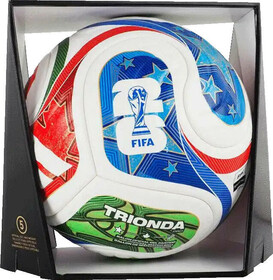 Футбольний м'яч Adidas Trionda World Cup 2026 FIFA OMB White/Royal Blue/Solar Blue/Power Red Футбольний м'яч Adidas Trionda World Cup 2026 FIFA OMB White/Royal Blue/Solar Blue/Power Red
