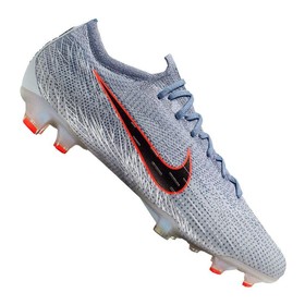Бутсы Nike Mercurial Vapor XII Elite FG Grey/Black/Blue Бутсы Nike Mercurial Vapor XII Elite FG Grey/Black/Blue