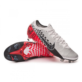 Бутсы Nike Mercurial Vapor XIII Elite Neymar JR FG Chrome/Black/Red/Platinum #grai.com.ua