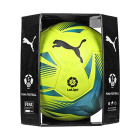 Футбольный мяч PUMA LaLiga 1 Accelerate FIFA Quality Pro Lemon Tonic/Multicolor #grai.com.ua