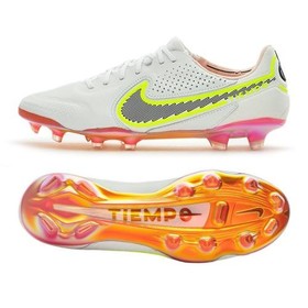 Бутсы Nike Tiempo Legend 9 Elite FG White/Black/Bright Crimson/Pink #grai.com.ua