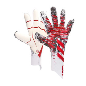 Вратарские перчатки adidas Manuel Neuer Predator 20 Pro White/Black/Active Red #grai.com.ua