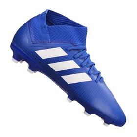 Детские бутсы adidas Nemeziz 18.3 FG/AG Blue/White #grai.com.ua