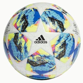 Футбольный мяч adidas UCL Finale 2020 Junior 290g White/Bright Cyan/Yellow/Shock Pink #grai.com.ua
