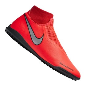 Сороконожки Nike Phantom Vision Academy DF TF Crimson/Silver #grai.com.ua