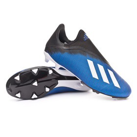 Бутсы adidas X 19.3 FG/AG Laceless Team Royal Blue/White/Black #grai.com.ua