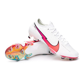 Бутсы Nike Mercurial Vapor XIII Elite FG White/Flash Crimson/Hyper Jade #grai.com.ua