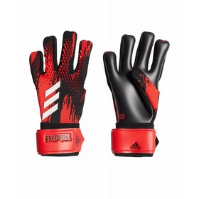 Вратарские перчатки Adidas Predator League Black/Red #grai.com.ua