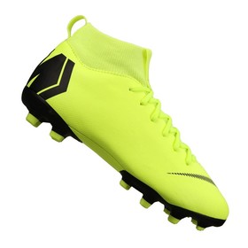 Детские бутсы Nike Mercurial Superfly VI Academy MG Light Green/Black #grai.com.ua