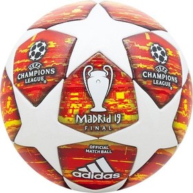 Футбольный мяч adidas Champions League 2019 Final Madrid OMB White/Red Футбольный мяч adidas Champions League 2019 Final Madrid OMB White/Red