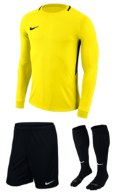 Вратарская форма Nike Dry Park III Yellow/Black #grai.com.ua