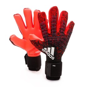 Вратарские перчатки adidas Predator Pro Red/Black #grai.com.ua