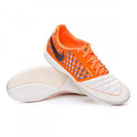 Футзалки Nike Lunar Gato II Orange/White #grai.com.ua