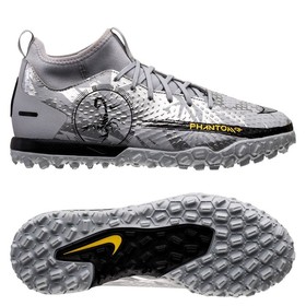 Детские сороконожки Nike Phantom GT Academy DF TF "Scorpion" Wolf Grey/Metallic Silver/Black LIMITED EDITION #grai.com.ua