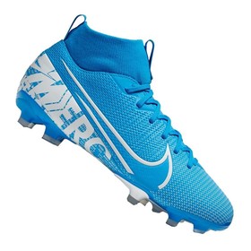 Детские бутсы Nike Mercurial Superfly VII Academy MG Blue/White #grai.com.ua