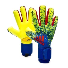 Вратарские перчатки adidas Predator Pro Yellow/Blue/Red #grai.com.ua