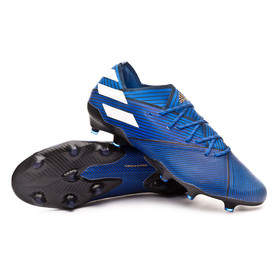 Бутсы adidas Nemeziz 19.1 FG/AG Blue/White/Black #grai.com.ua