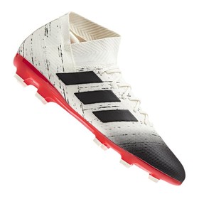 Бутсы adidas Nemeziz 18.3 FG White/Black #grai.com.ua