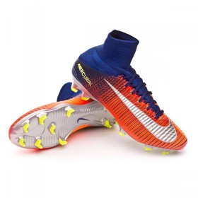 Бутсы Nike Mercurial Superfly V DF FG Crimson/Citrus #grai.com.ua