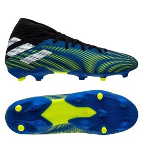 Бутсы adidas Nemeziz.3 FG/AG Royal Blue/Cloud White/Solar Yellow #grai.com.ua