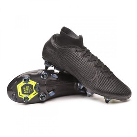 Бутсы Nike Mercurial Superfly VII Elite SG-Pro AC Black/Dark Grey #grai.com.ua