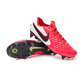 Бутсы Nike Tiempo Legend VIII Elite SG-PRO Anti-Clog Laser Crimson/Black/White #grai.com.ua