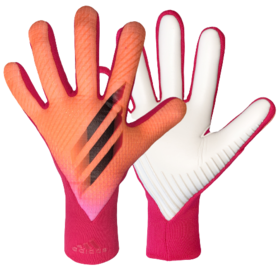 Вратарские перчатки Adidas X Pro Shock Pink/Black/Screaming Orange #grai.com.ua