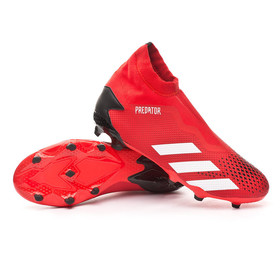 Бутсы adidas Predator 20.3 Laceless FG Active Red/White/Core Black #grai.com.ua