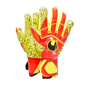 Вратарские перчатки Uhlsport Dynamic Impulse Supergrip Orange/Yellow #grai.com.ua