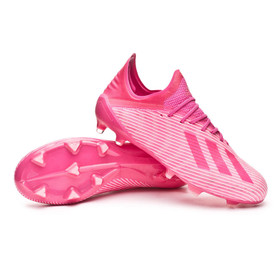 Бутсы adidas X 19.1 FG/AG Shock Pink #grai.com.ua